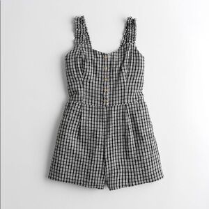 Hollister linen blend romper